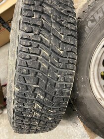 Offroad pneu a disky na subaru 205/80/16 - 2