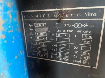 Predám zváračku CO2 Formica 160 - 2