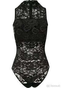 Nové Ladies Laces Body black veľkosť XS,XL - 2