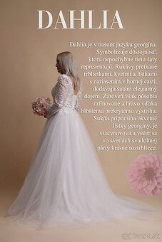 Nové svadobné šaty Dahlia - 2