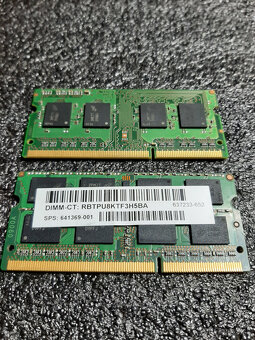 Pamäť RAM do notebooku,2x4GB Sodimm - 2