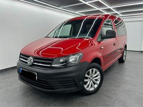 Caddy Combi 2,0 TDI 75kW MAXI Ťažné M5 Odpočet DPH - 2