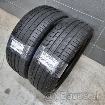 Letné pneumatiky 205/55 R17 CONTINENTAL DOT1221 - 2