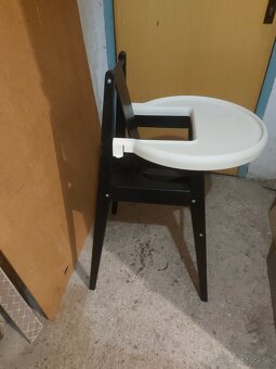 Predam detskú drevenú stoličku Ikea - 2