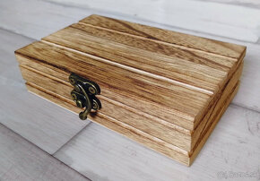 Príležitostný drevený motýlik - kompletný set - 2
