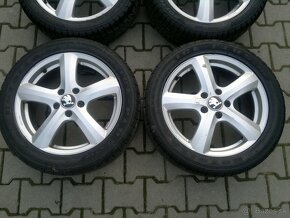 Elektrony Skoda Gamapart  5x112 R17, zimne pneu 205/50 r17 - 2