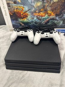 PS4 Pro 1tb + 2 ovládača. Systemsoftware 12.00 - 2