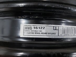 5x114,3R16  plechové disky RENAULT-DACIA - 2