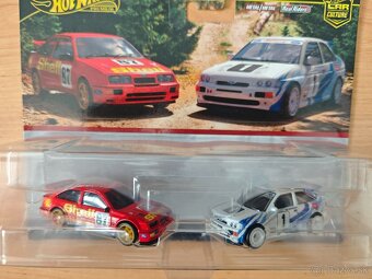 Hot Wheels Car Culture Ford Escort a Ford Sierra Cosworth - 2