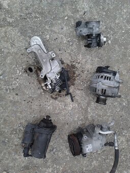 starter, alternator , klima, diely octavia 2 1.9 tdi 77kw - 2