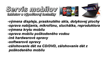 Servis mobilov, odblokovanie telefonov - 2