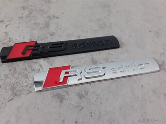 Audi RS edition emblem / znak - 2