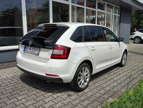 ŠKODA RAPID 1.0 81kw SPACEBACK STYLE 6MT 11/17 odp.DPH - 2