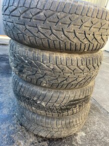 Predám zimnú sadu kolies 195/65R15     5x112 - 2