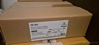 Monacor PA-302 ELA zosilňovač 14 W NOVE - 2