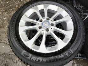 Alu sada = 5x112 = orig. MERCEDES = s pneu = 215/60 R17 - 2