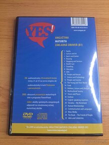 Predávam CD + DVD k maturite z angličtiny B1 YES - 2