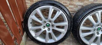 Predam orginal Skoda Zenith 5x112 r18 225/40r18 letné - 2