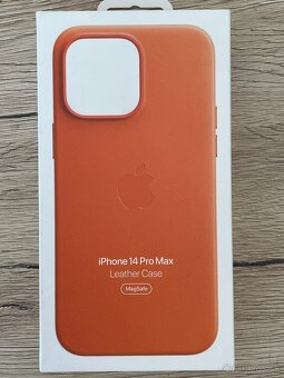 nový obal na iPhone 14 ProMax Leather + MacSAFE - 2