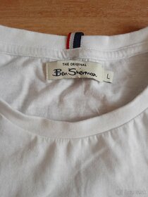 Ben Sherman biele tričko - 2