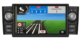 FIAT PUNTO / GRANDE / LINEA dotykove android autoradio navi - 2