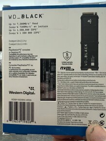 Nvme SSD WD Black SN850P 2TB - 2