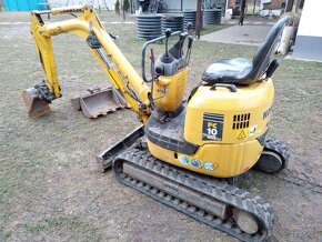 Predám minibager Komatsu PC10 - 2