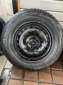 Plechové Disky R15 + zimné pneu Falken - 2