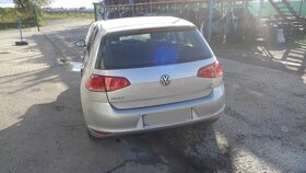 VW Volkswagen golf 7 1,2, CJZ rozpredám na náhradné diely - 2