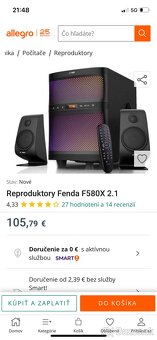 Predám Fenda f580x - 2