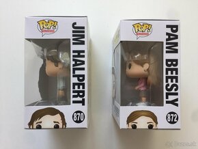 The Office- Jim Halpert, Pam Beesly Funko Pop - 2