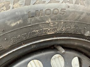 Zimne pneumatiky 215/65 R17 na diskoch 5x112 Kodiaq - 2