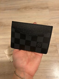 Louis Vuitton cardholder /peňaženka - čierna (LV1) - 2