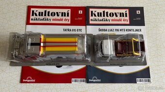 Tatra 815 GTC + Škoda Liaz 706 MTS kontajner 1:43 DeaGostini - 2