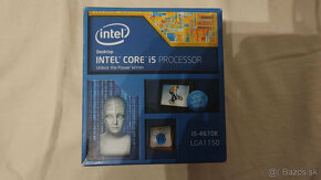 Intel CPU Processor i5 4670K, 4jadro, 1150 socket - 2