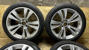 Originál zimná sada BMW 5x120 r19, Pirelli 245/45 R19 102V - 2