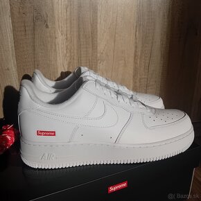 Supreme air force 1 low white - 2