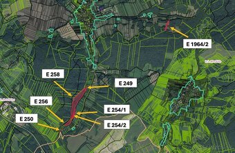 Zbora (Dohňany) - 8.714 m2 LESY a ORNÁ PÔDA - Na predaj - 2