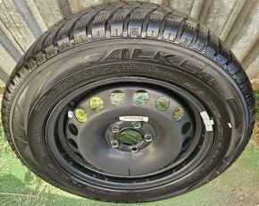 Originána zimná sada VW - 5x100 r15 + Falken 185/65 r15 - 2