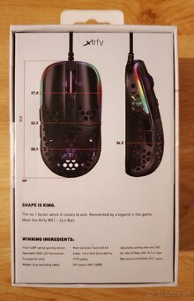 Xtrfy MZ1 RGB Ultra-Light Gaming Mouse Black - 2