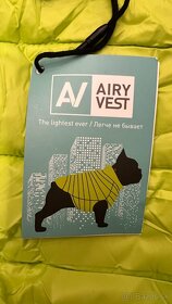 Airyvest- Teplá vesta pre psa zeleno čierna M40 - 2