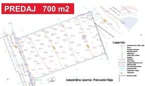 Predaj pozemku 700 m2 na výstavbu domu,  Čečinova ulica - Ni - 2