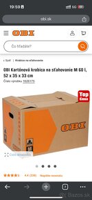 Krabica M - OBI 30 kg - 2