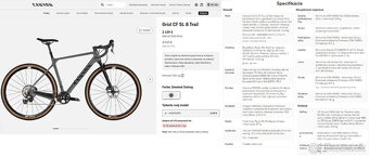 Gravel bicykel - Grizl CF SL 8 AX, 2XL, kotúčové brzdy - 2