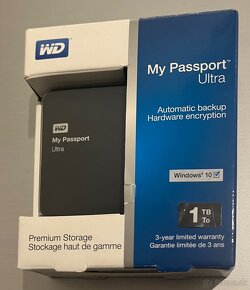 externý disk WD My Passport Ultra 1TB - 2