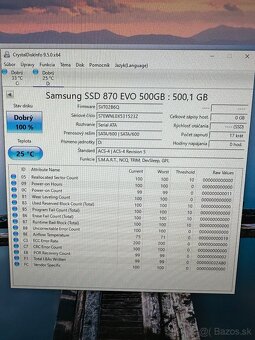 Samsung 870 EVO 500GB Sata 2,5” - 2