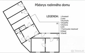 Na predaj 3-izbový rodinný dom s veľkým pozemkom v obci Komo - 2