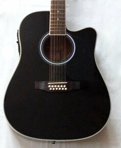 Predám čiernu 12 strunovú gitaru - 2