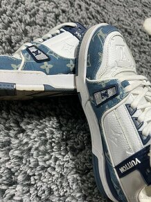 Louis Vuitton trainers denim-42 - 2