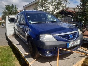 DACIA LOGAN MCV 1,5dci - defektný motor, nepojazdná - 2